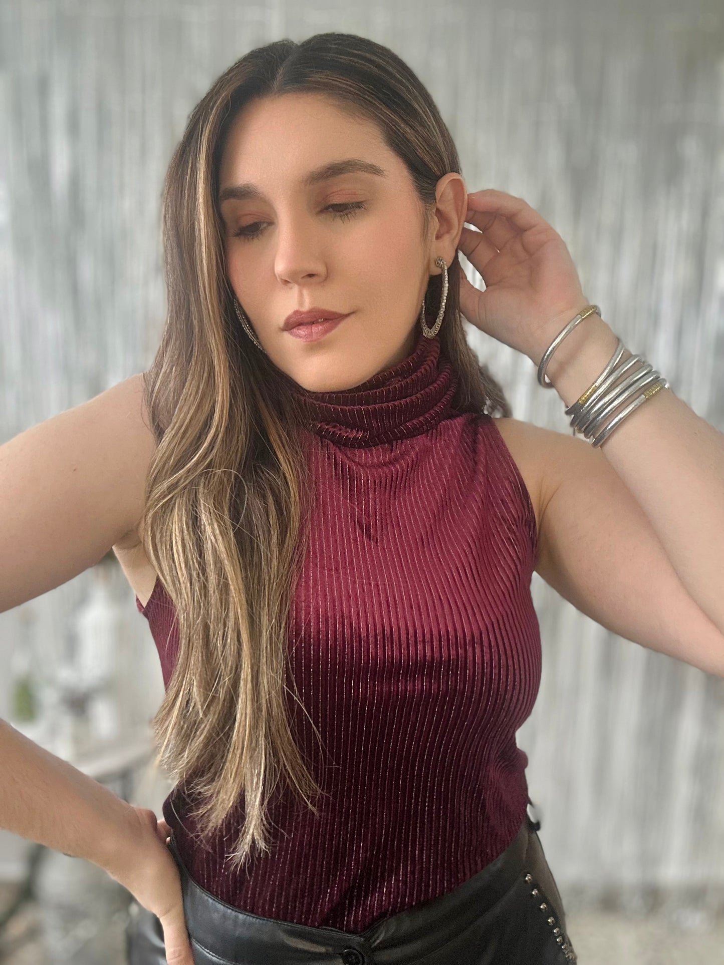 Velvet top