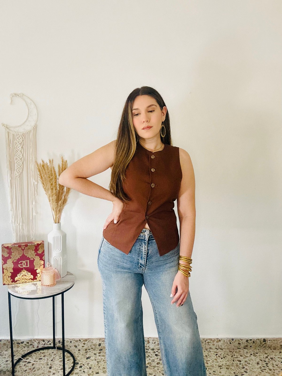 chocolate vest