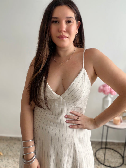 Positano Stripe Maxi Dress