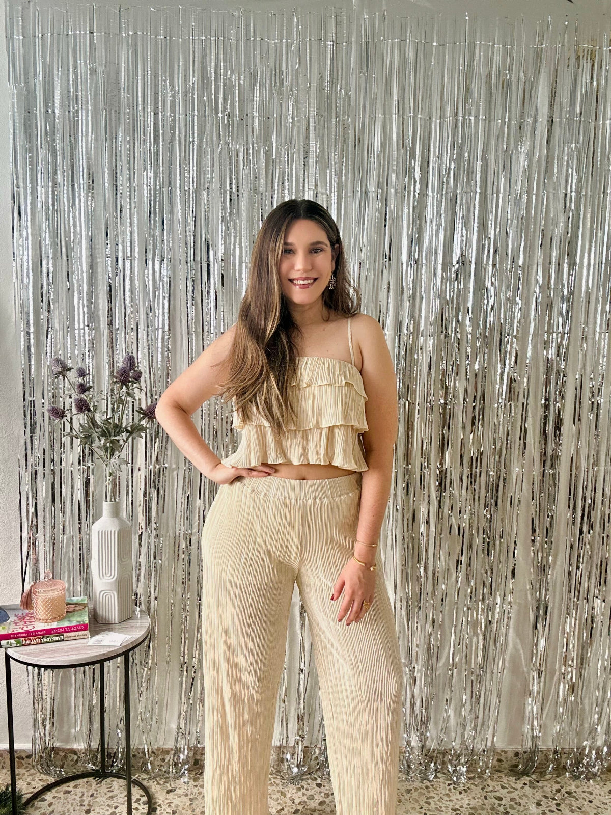 Pleated Set