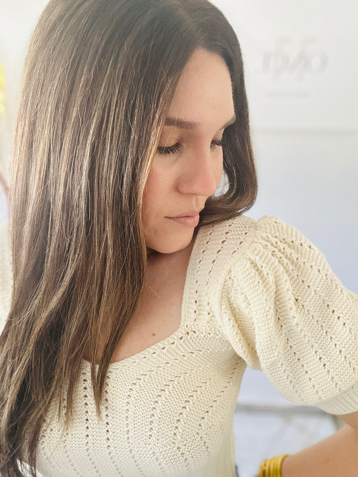 Delicate Knit Top