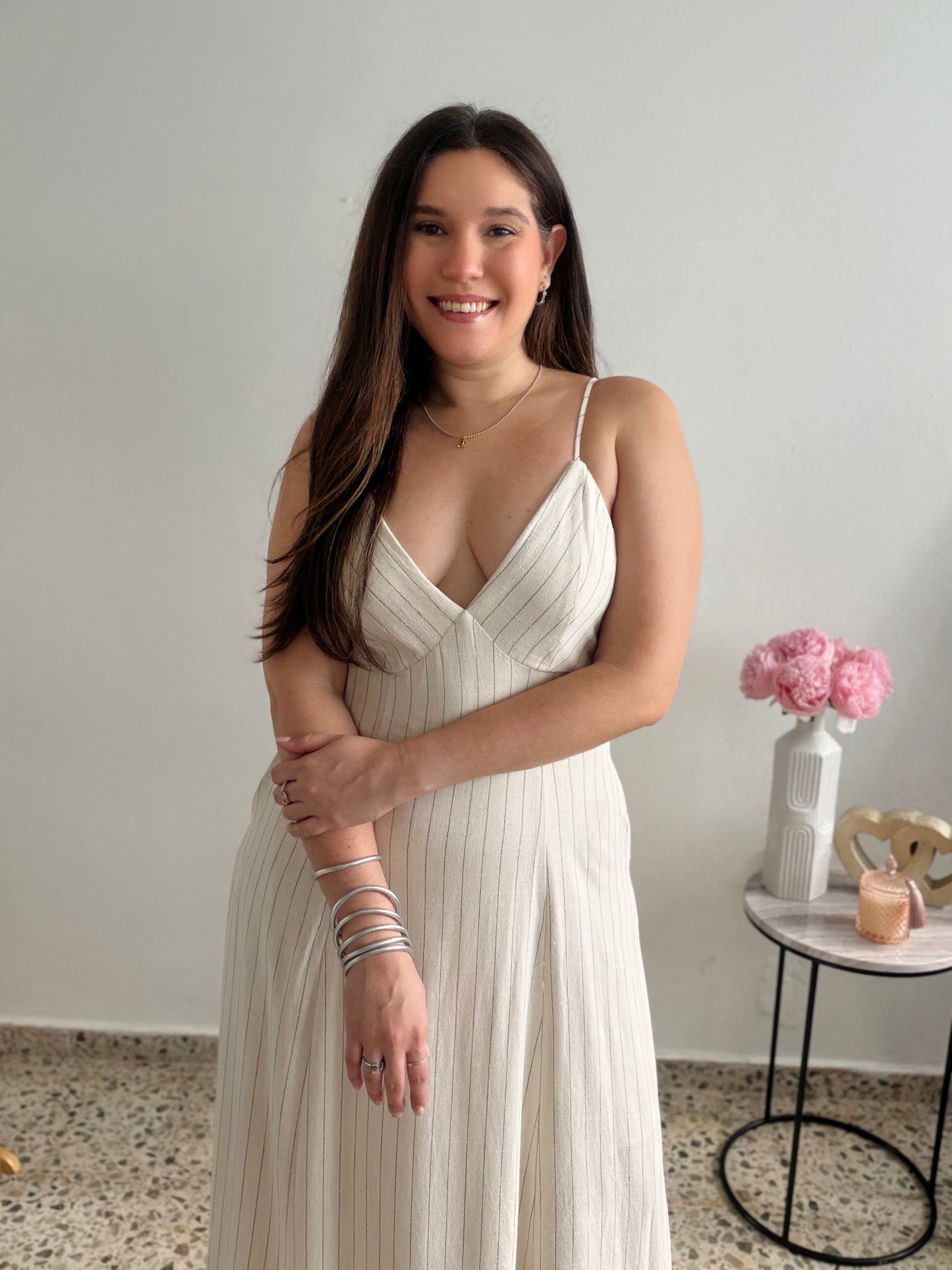 Positano Stripe Maxi Dress