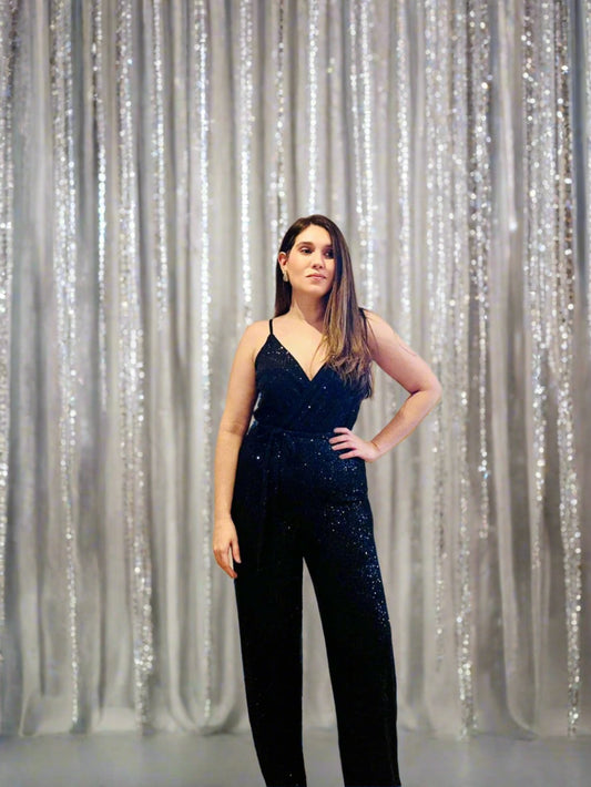 Sparkle Elegance Party Jumpsuit