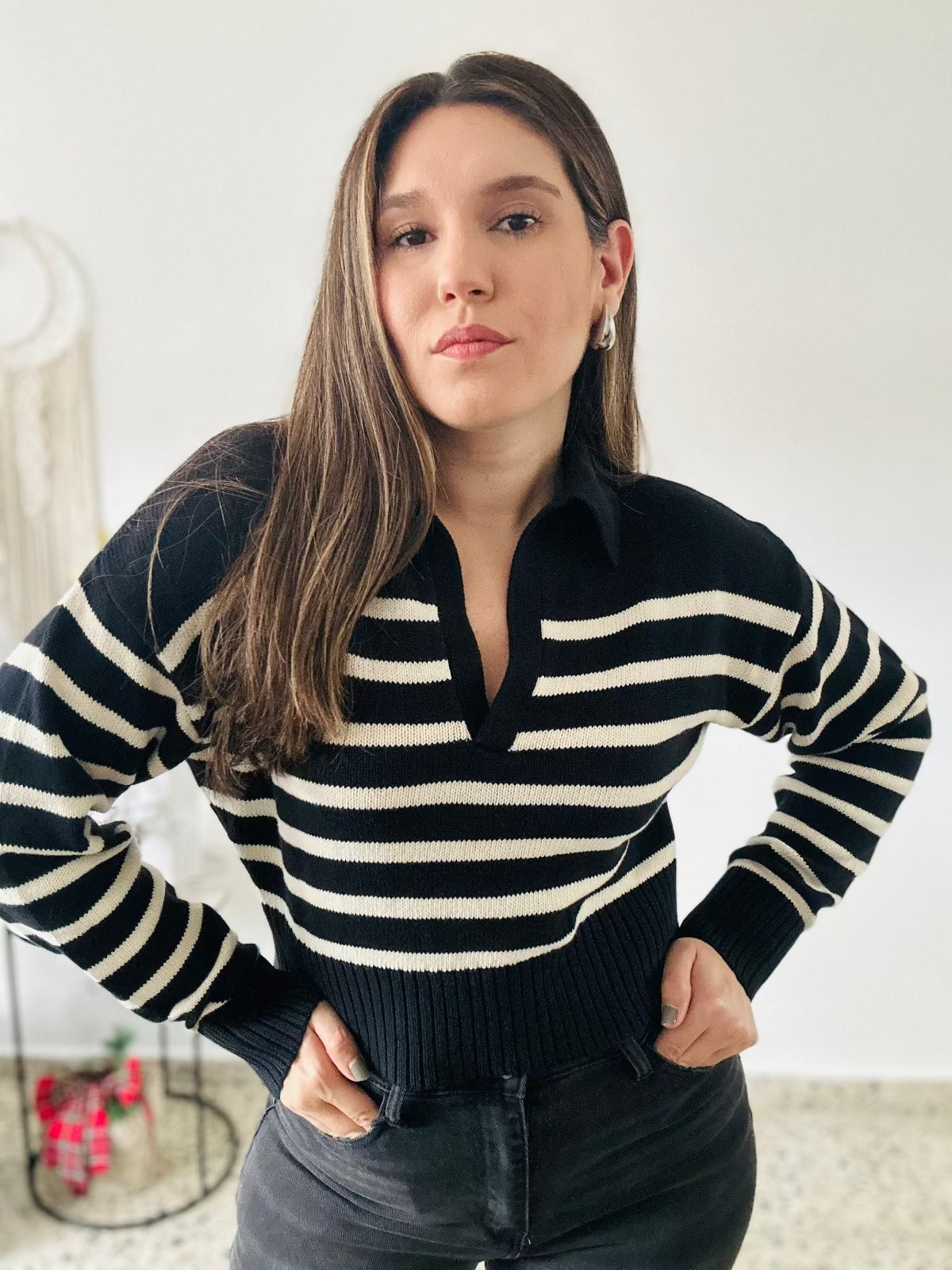 Cozy Stripes Sweater