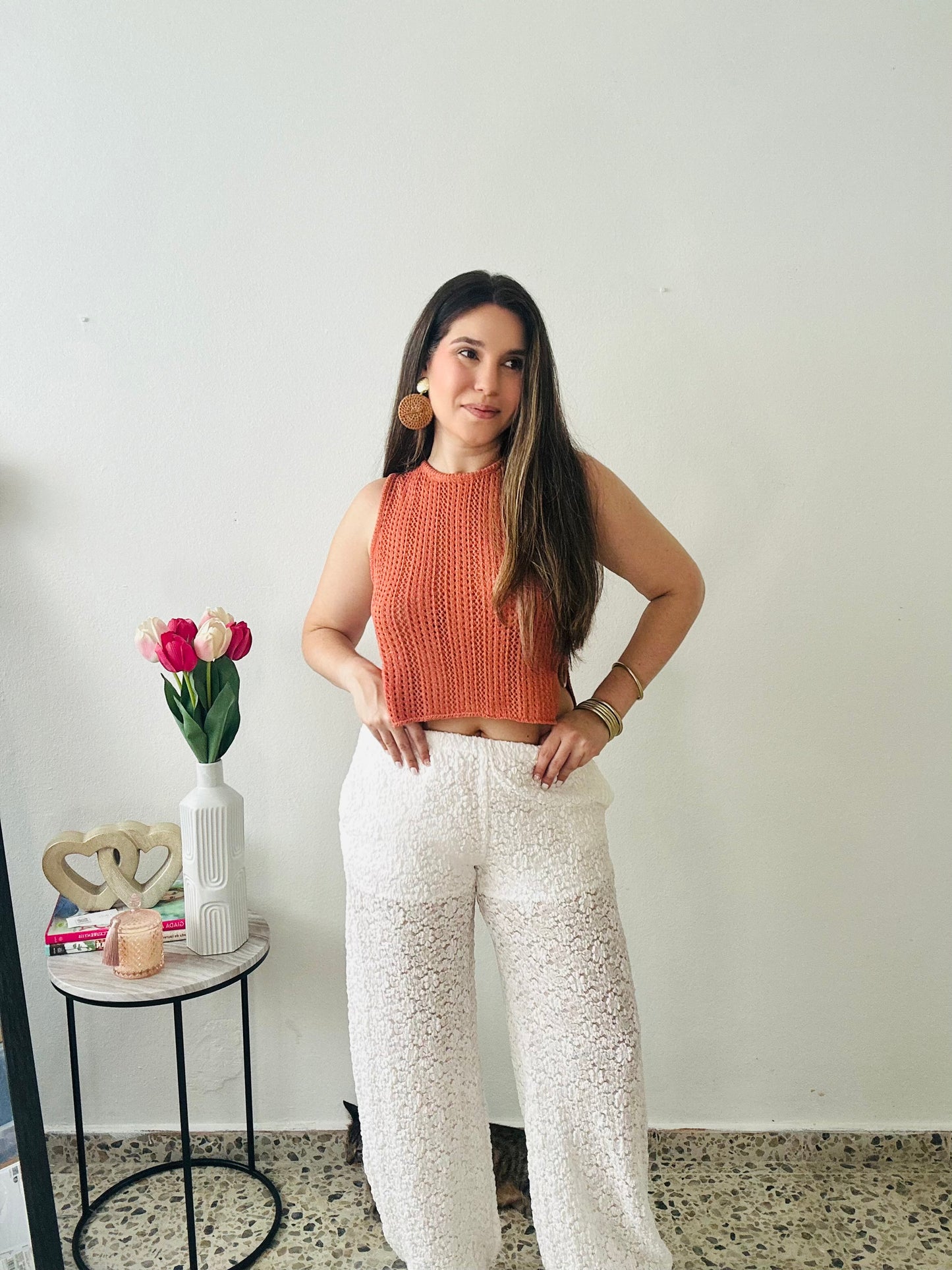 Floral Lace Joggers
