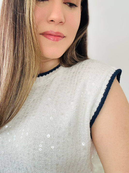 sequin sweater