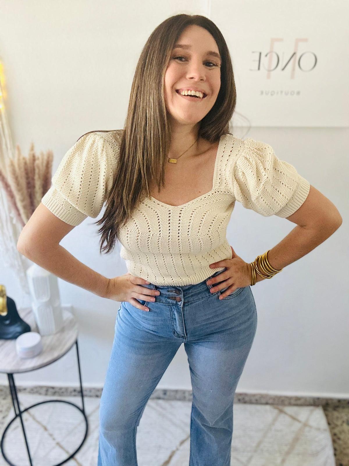 Delicate Knit Top