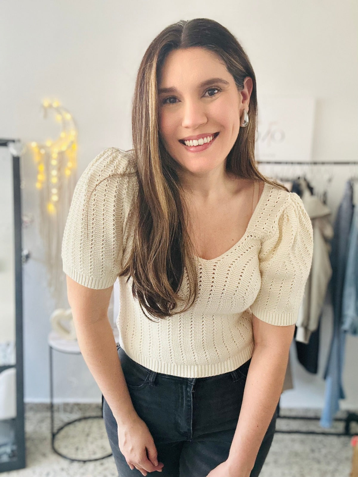 Delicate Knit Top