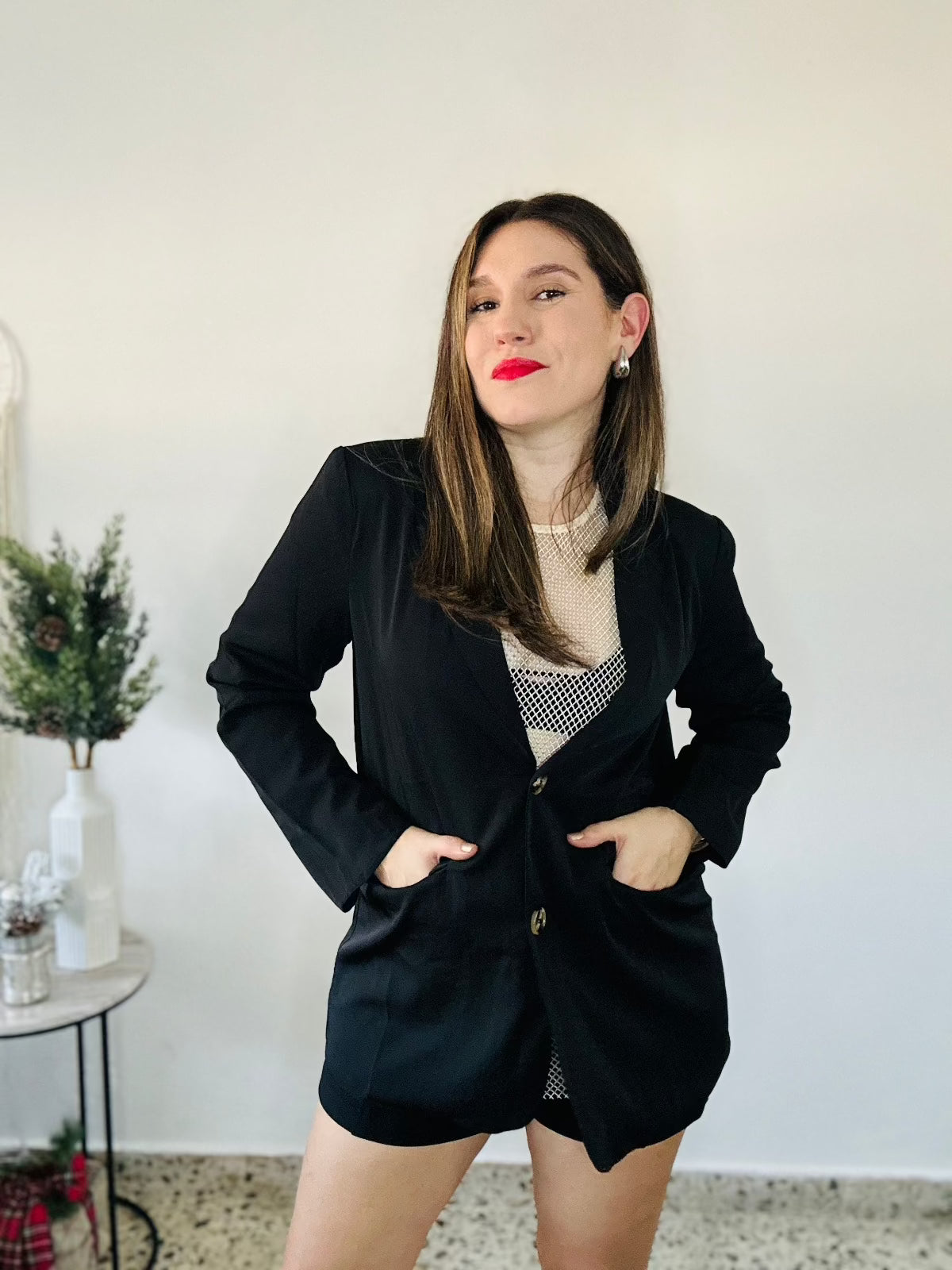 Black blazer