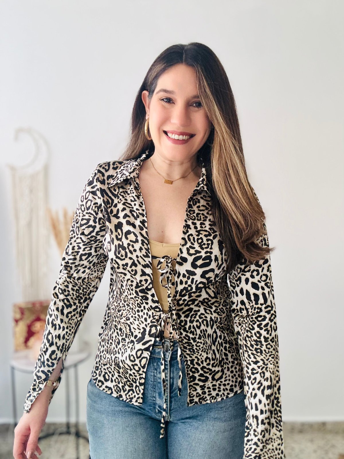 leopard top