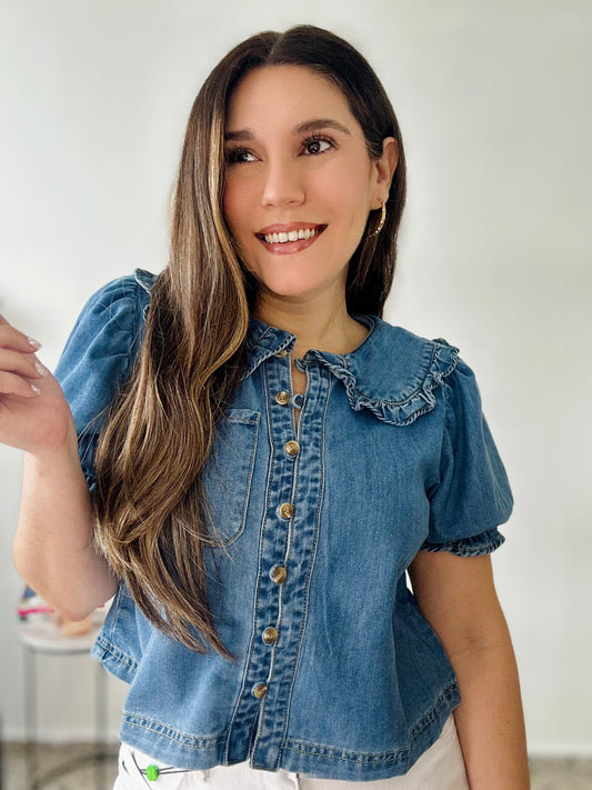 Sweet Denim Top
