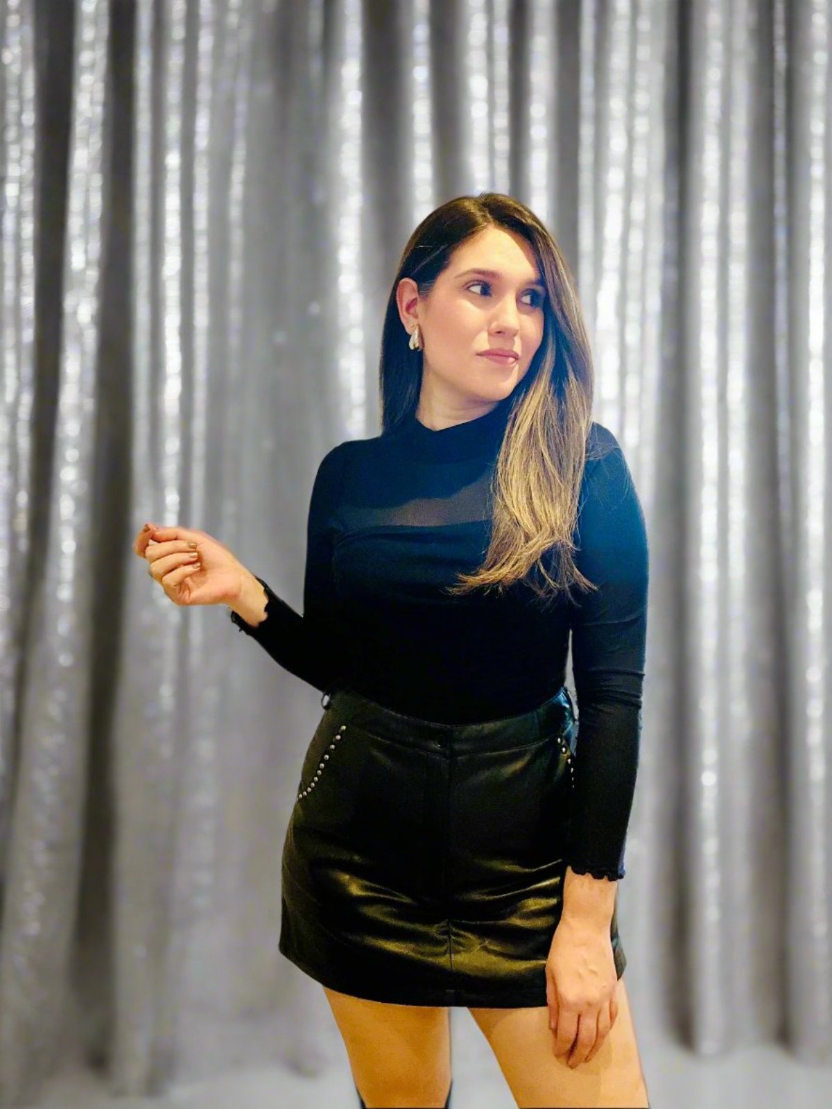 sheer mesh bodysuit
